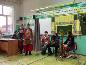 Театрализованное музыкальное представление "Гуси-лебеди"