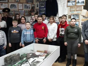 Экскурсия в музей милиции - полиции Вачского района.
