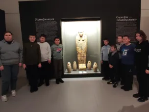 Посещение выставки "Древний Египет" в Нижнем Новгороде
